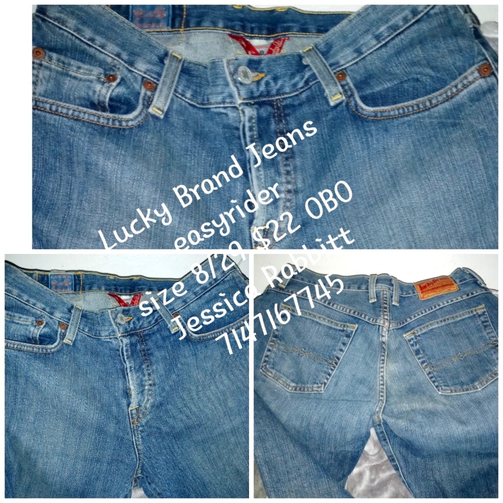 Lucky brand easyrider jeans